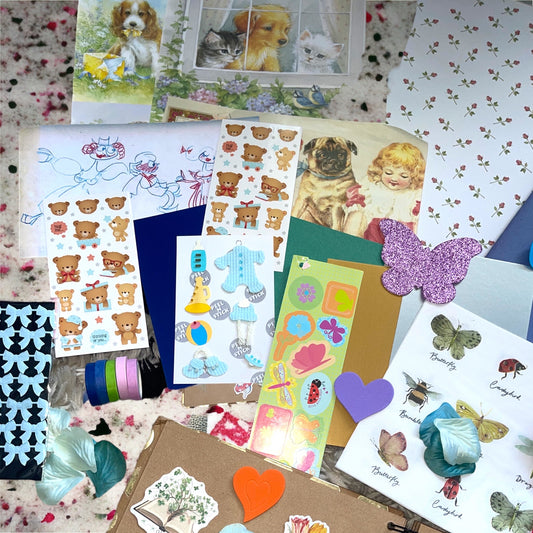 Baby Scrapbook Kit -  UK