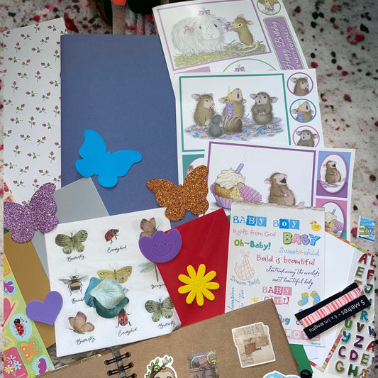 Baby Scrapbook Kit -  UK